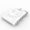 Tank-汽车-军事汽车-VR/AR模型-3D城