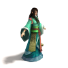 赤壁女百姓-角色人体-角色-VR/AR模型-3D城