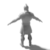 古罗马战士-角色人体-角色-VR/AR模型-3D城