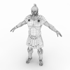 古罗马战士-角色人体-角色-VR/AR模型-3D城