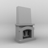 壁炉设备-家居-其它-VR/AR模型-3D城