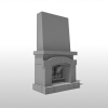 壁炉设备-家居-其它-VR/AR模型-3D城