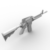 M4A1步枪-VR/AR模型-3D城