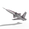 美国概念战机-飞机-飞行器-VR/AR模型-3D城