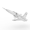 美国概念战机-飞机-飞行器-VR/AR模型-3D城