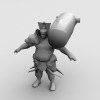 魏国将领-角色人体-角色-VR/AR模型-3D城
