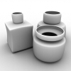 瓷罐-文体生活-艺术品-VR/AR模型-3D城