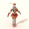 女性-角色人体-角色-VR/AR模型-3D城