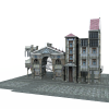 复古城堡小楼-建筑-古建筑-VR/AR模型-3D城