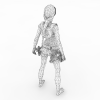 Lara wetsuit角色-角色人体-角色-VR/AR模型-3D城