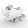 诛仙寺院场景-角色人体-角色-VR/AR模型-3D城