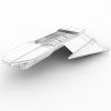 飞行器-科技-航天卫星-VR/AR模型-3D城
