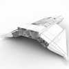 飞行器-科技-航天卫星-VR/AR模型-3D城