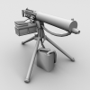vickers303机枪模型-VR/AR模型-3D城
