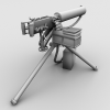vickers303机枪模型-VR/AR模型-3D城