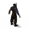 赤壁驯兽师-角色人体-角色-VR/AR模型-3D城