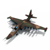 SU-25攻击机-飞机-军事飞机-VR/AR模型-3D城