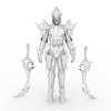 神泣男主带武器-角色人体-角色-VR/AR模型-3D城