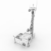 发射台-建筑-基础设施-VR/AR模型-3D城