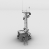发射台-建筑-基础设施-VR/AR模型-3D城