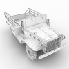 吉普车-汽车-军事汽车-VR/AR模型-3D城