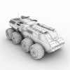 战车-VR/AR模型-3D城