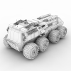 战车-VR/AR模型-3D城