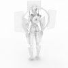 女人-角色人体-角色-VR/AR模型-3D城