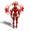 女人-角色人体-角色-VR/AR模型-3D城