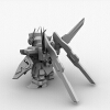 sd高达-角色人体-角色-VR/AR模型-3D城
