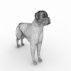 Dog-动植物-哺乳动物-VR/AR模型-3D城