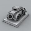 老式车-文体生活-艺术品-VR/AR模型-3D城