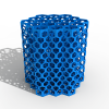 蜂窝笔筒-家居生活-3D打印模型-3D城
