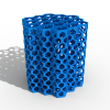 蜂窝笔筒-家居生活-3D打印模型-3D城