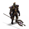 战士-角色人体-角色-VR/AR模型-3D城