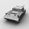 ISU-122 坦克歼击车-汽车-军事汽车-VR/AR模型-3D城