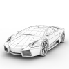 兰博基尼-汽车-VR/AR模型-3D城