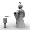赤壁刘阿斗-角色人体-角色-VR/AR模型-3D城