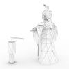 赤壁刘阿斗-角色人体-角色-VR/AR模型-3D城