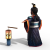 赤壁刘阿斗-角色人体-角色-VR/AR模型-3D城