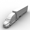 大货车-汽车-重型车-VR/AR模型-3D城