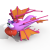 鱼-角色人体-角色-VR/AR模型-3D城