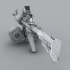 M4A1冲锋枪-VR/AR模型-3D城