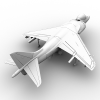 Airplane HARR战斗机-飞机-军事飞机-VR/AR模型-3D城
