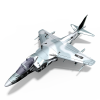 Airplane HARR战斗机-飞机-军事飞机-VR/AR模型-3D城