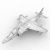 Airplane HARR战斗机-飞机-军事飞机-VR/AR模型-3D城