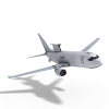 空中侦察机-飞机-客机-VR/AR模型-3D城