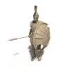 罗马古代战士-角色人体-角色-VR/AR模型-3D城
