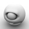 绿色的独眼怪物-角色人体-角色-VR/AR模型-3D城