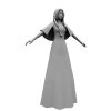 魔幻女王-角色人体-角色-VR/AR模型-3D城